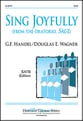 Sing Joyfully SATB choral sheet music cover